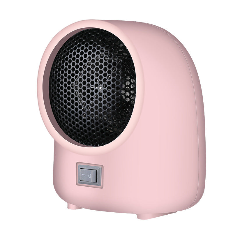 Compact Mini Heater for Home 350W to 400W ABS PPS Portable Personal Space Heater White Pink Brown