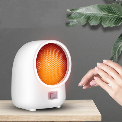 Compact Mini Heater for Home 350W to 400W ABS PPS Portable Personal Space Heater White Pink Brown