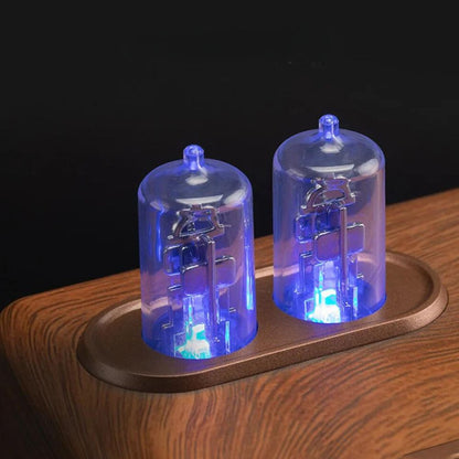RetroGroove Bluetooth Speaker with Classic Vintage Design and Built-In FM Radio Tuner
