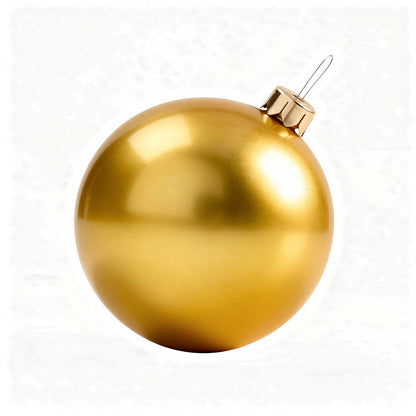 Inflatable Christmas Ball Decoration 17.7 Inch Hanging Indoor Outdoor Holiday Sphere Eight Colours