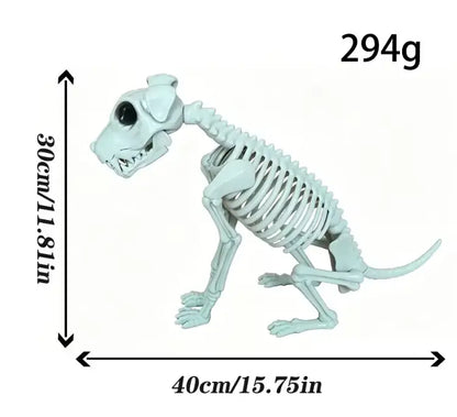 Posable Halloween Skeleton Decoration, Fully Articulated Skeleton Prop, 4 Sizes, 40 cm to 165 cm