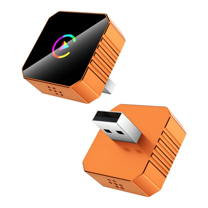 Wireless CarPlay Adapter for Factory Wired Systems with Dual-Band USB Connectivity