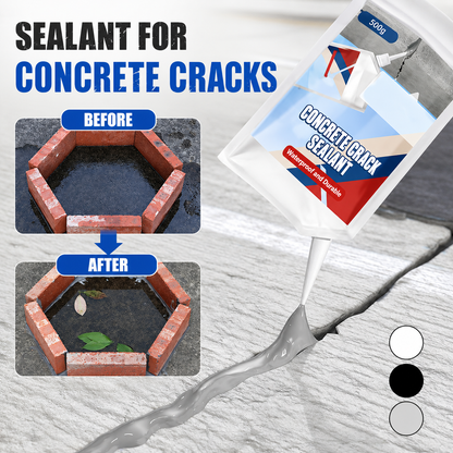 Concrete Crack Repair Sealant for Concrete, Screed and Masonry - Waterproof After Curing