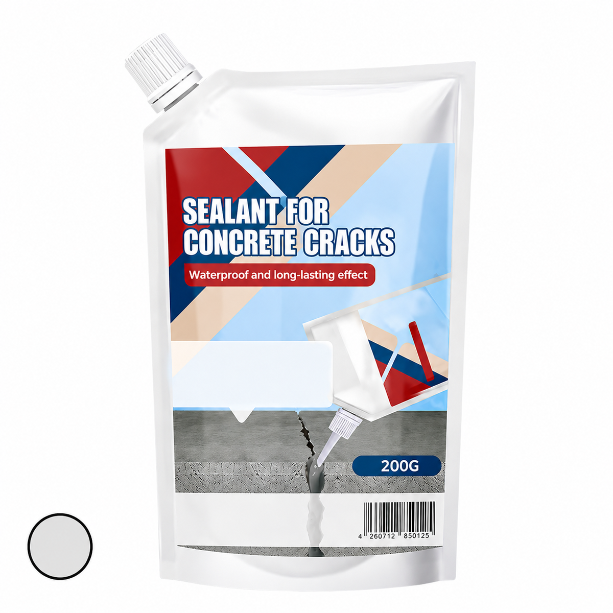Concrete Crack Repair Sealant for Concrete, Screed and Masonry - Waterproof After Curing