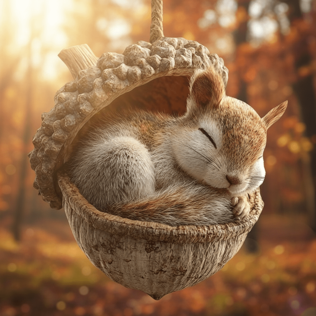 Handcrafted Woodland Ornaments