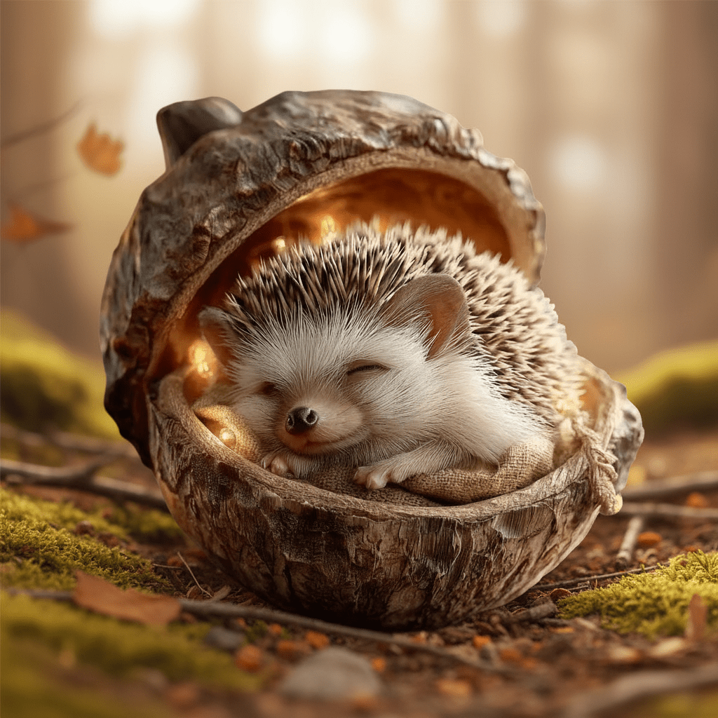 Handcrafted Woodland Ornaments
