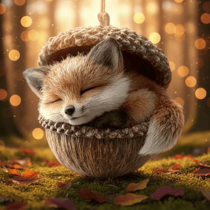 Handcrafted Woodland Ornaments