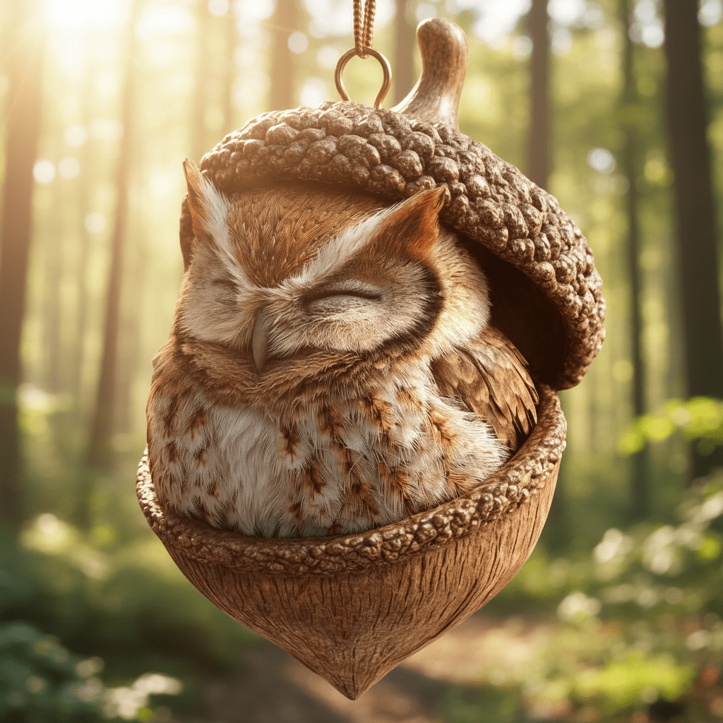 Handcrafted Woodland Ornaments