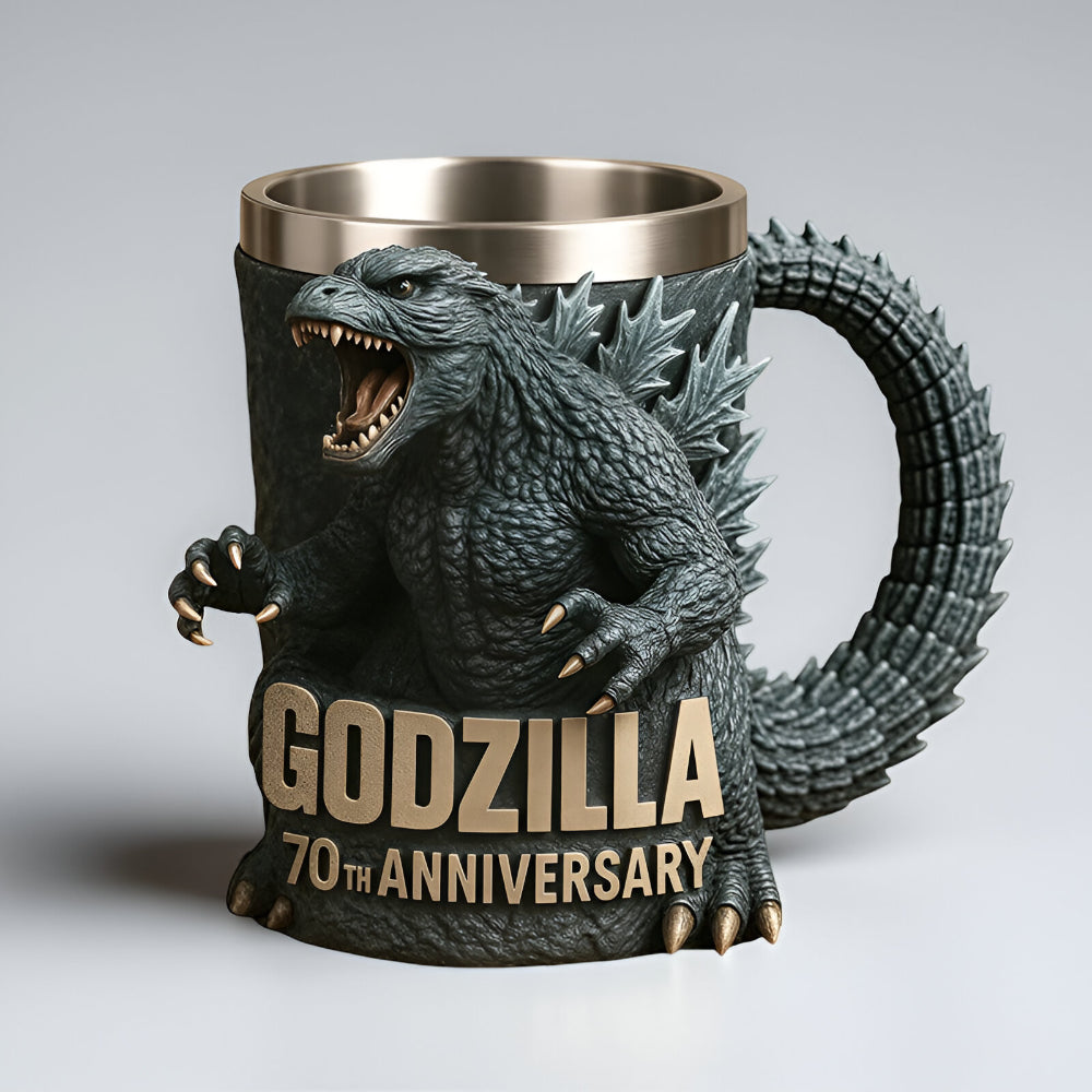 3D Monster Figure Coffee Mug