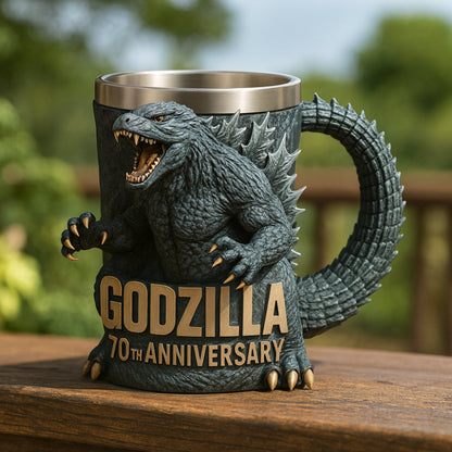 3D Monster Figure Coffee Mug