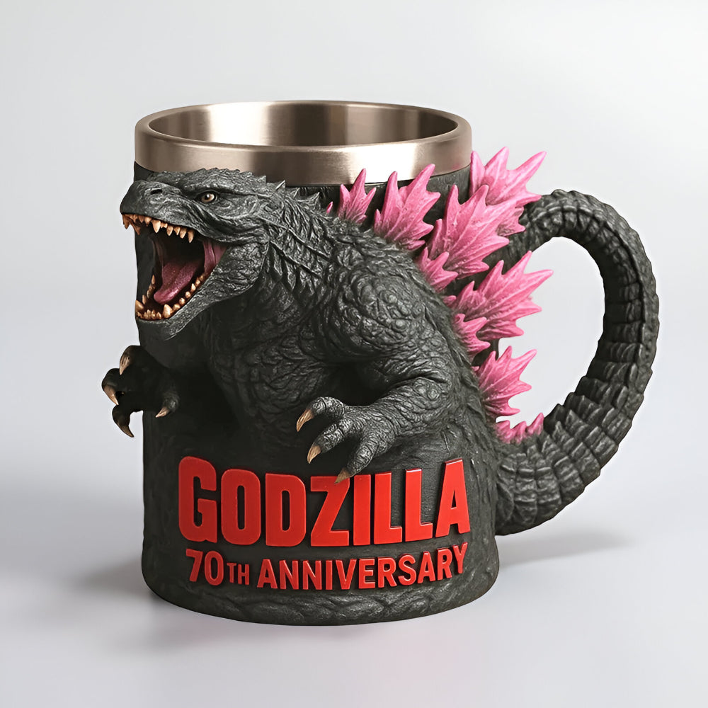 3D Monster Figure Coffee Mug