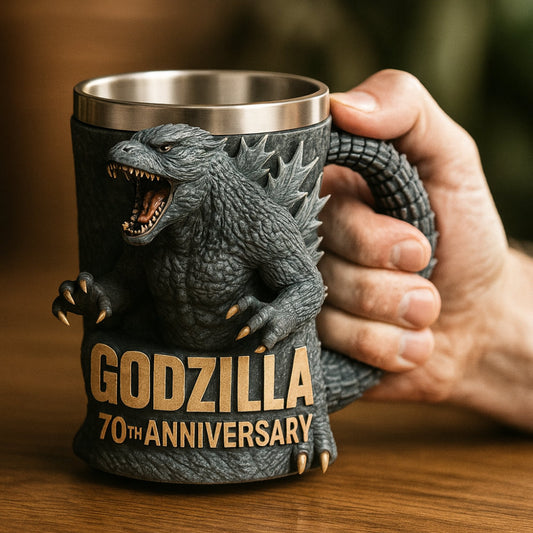 3D Monster Figure Coffee Mug
