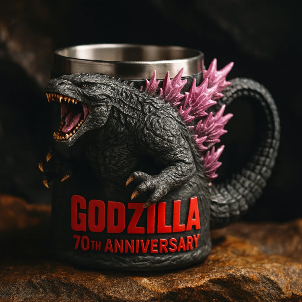 3D Monster Figure Coffee Mug