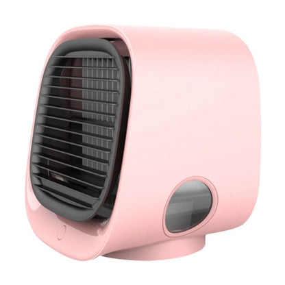 2-in-1 USB Desk Fan & Humidifier with Built-In LED Night Light & Auto Shut-Off Safety