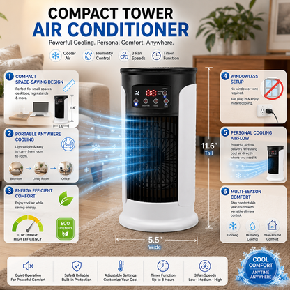 Compact Evaporative Air Cooler