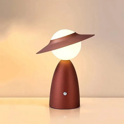 Wireless Charging Table Lamp with Dimmable Warm White LED Light & Touch Control Dimmer