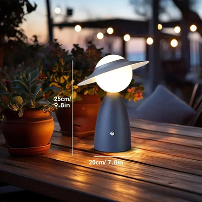 Wireless Charging Table Lamp with Dimmable Warm White LED Light & Touch Control Dimmer