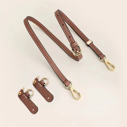 LuxeStrap Premium Leather Straps For Longchamp Mini, Adjustable And Durable