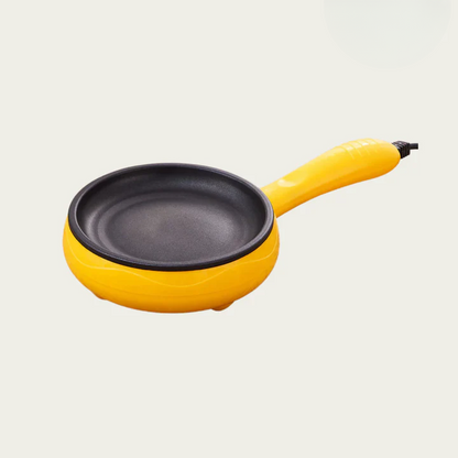 Electric Mini Frying Pan Non Stick Small Egg and Bacon Cooker with Automatic Shut Off Safety