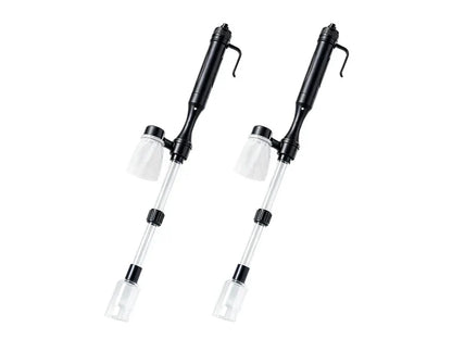Battery-Powered Electric Aquarium Gravel Cleaner with Suction Pump and Filter Bag