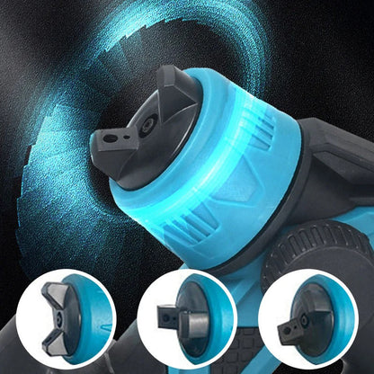 Cordless Electric Paint Sprayer with 3 Spray Patterns and Adjustable Flow Rate Control