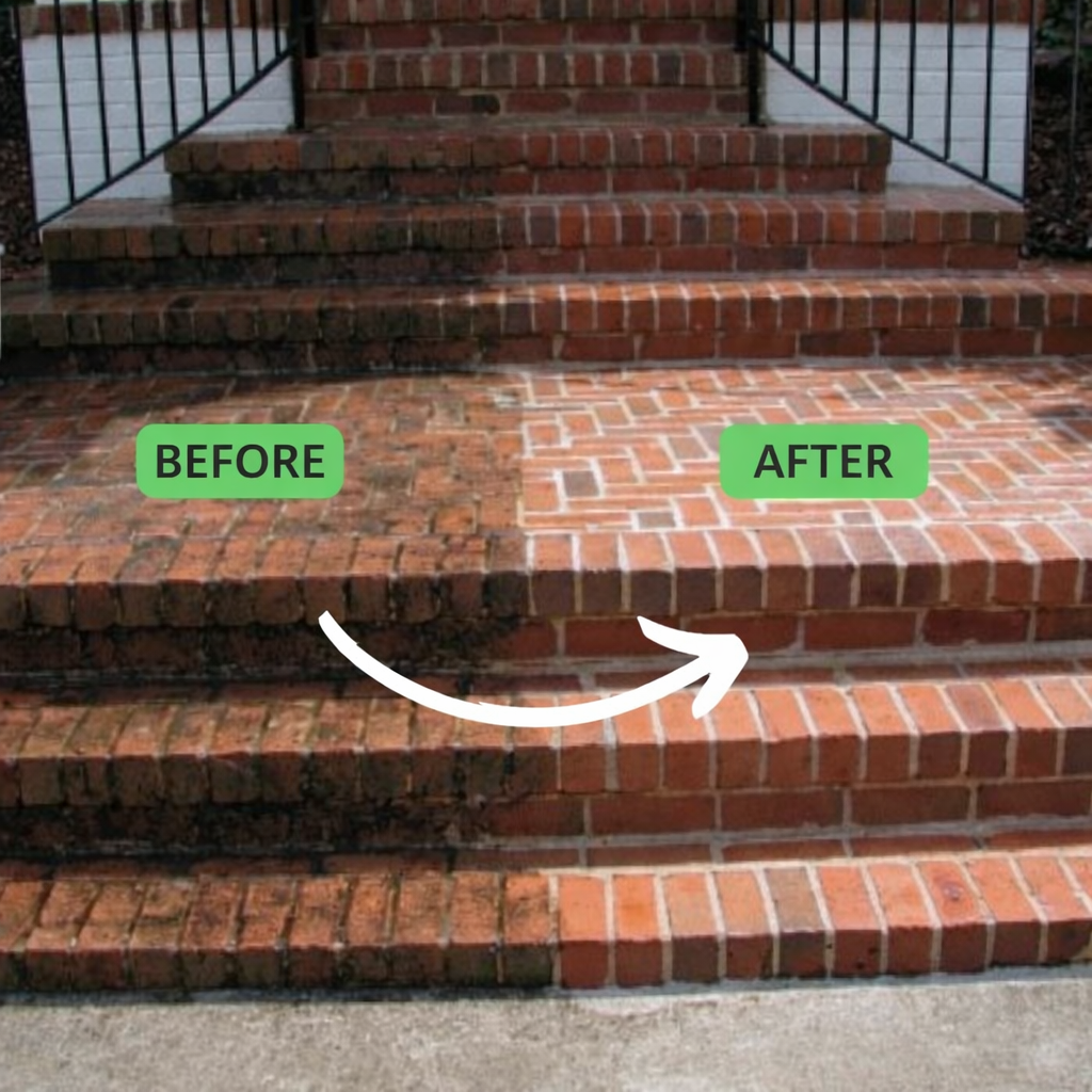 Cordless Battery-Powered Pressure Washer | Portable Outdoor Surface Cleaner, Adjustable Spray
