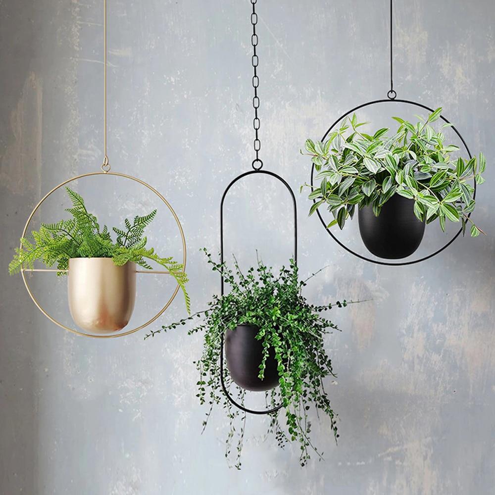 Hanging Iron Planter