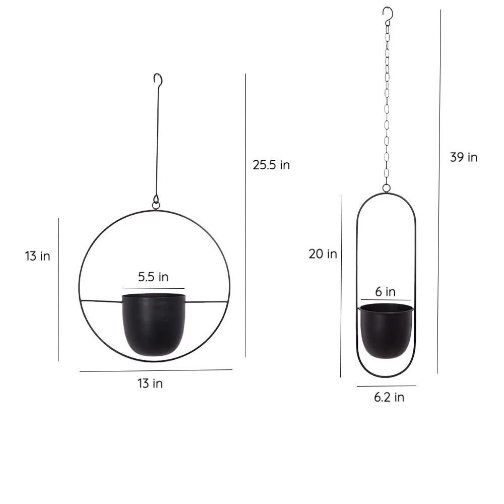 Hanging Iron Planter
