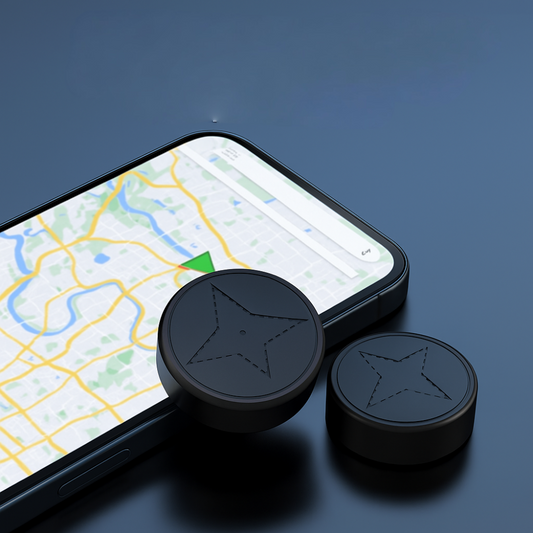 Mini Magnetic GPS Tracker, Real-Time Anti-Theft Vehicle Tracker with Magnetic Mount