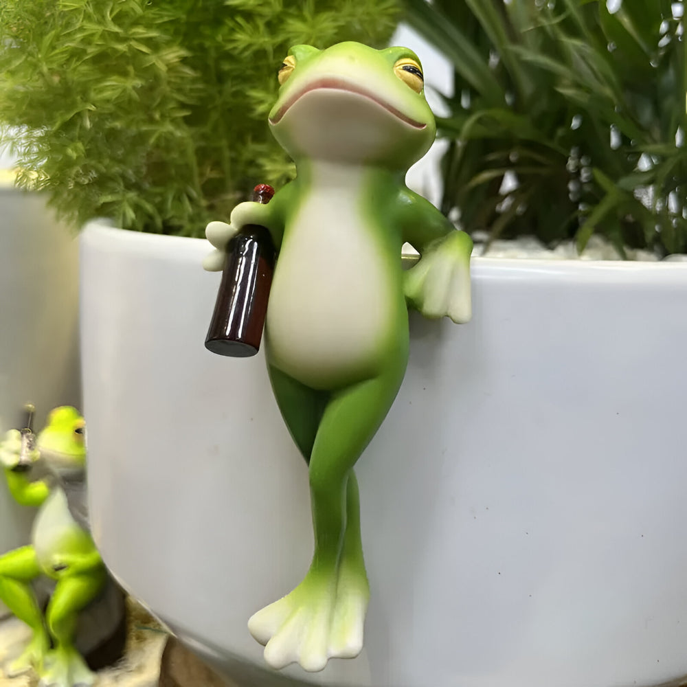 Frog Plant Pot Hanging Ornament