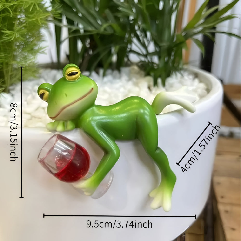 Frog Plant Pot Hanging Ornament
