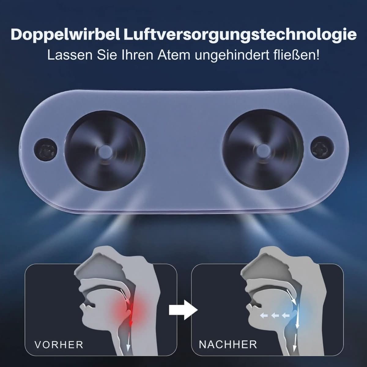 MicroBreath Nasal Comfort Device for a Relaxed Nighttime Wind-Down Bedtime Routine