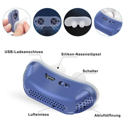 MicroBreath Nasal Comfort Device for a Relaxed Nighttime Wind-Down Bedtime Routine