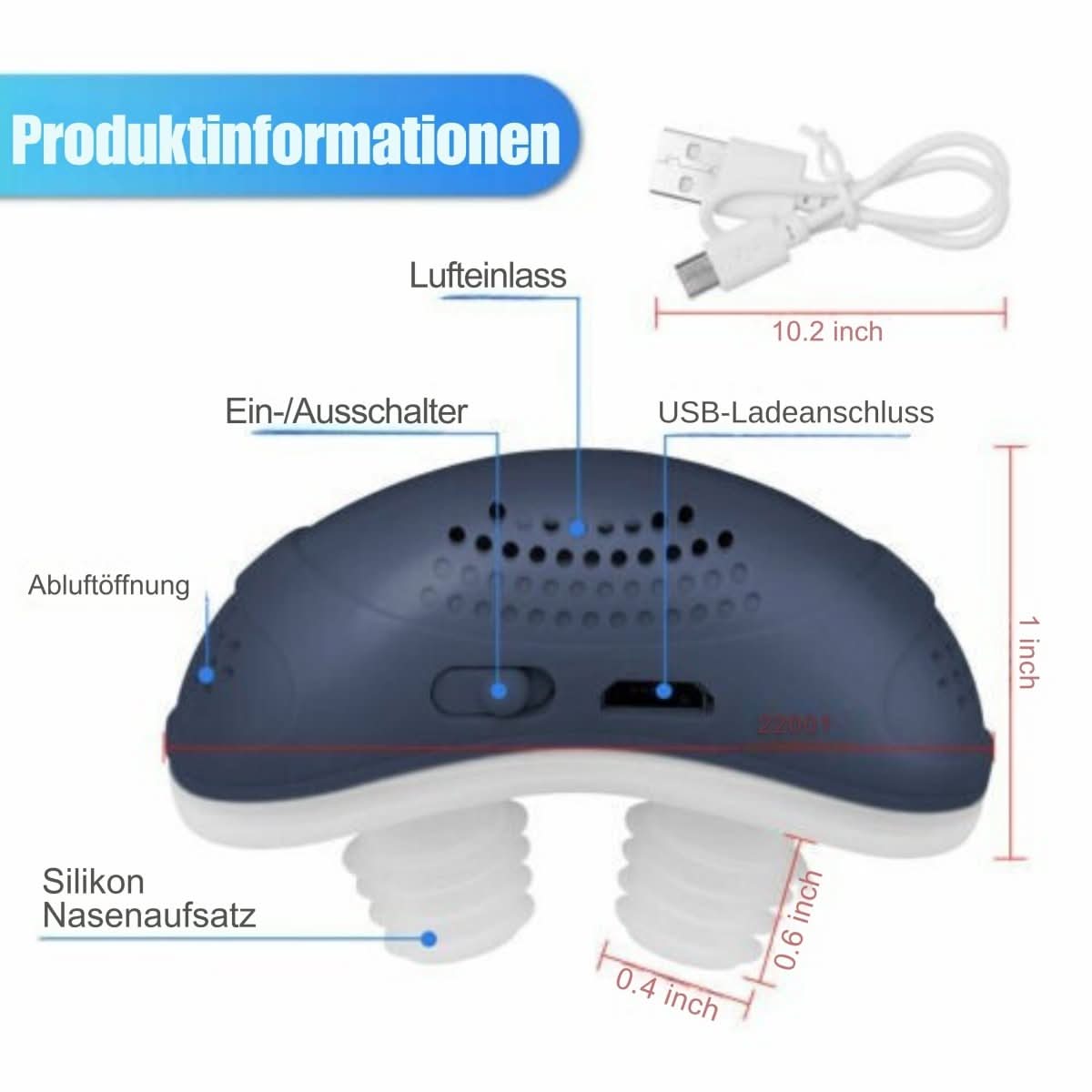 MicroBreath Nasal Comfort Device for a Relaxed Nighttime Wind-Down Bedtime Routine