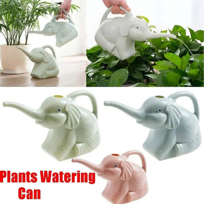 Elephant-Shaped Watering Can with Precision Trunk Spout for Indoor and Outdoor Plants