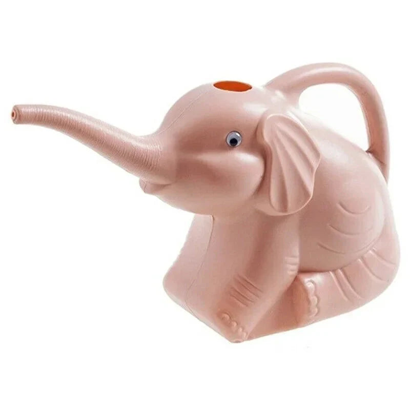 Elephant-Shaped Watering Can with Precision Trunk Spout for Indoor and Outdoor Plants
