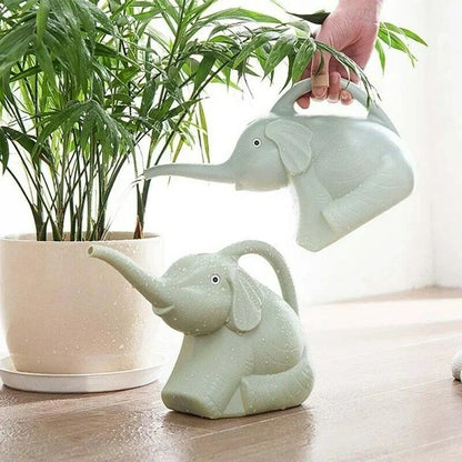 Elephant-Shaped Watering Can with Precision Trunk Spout for Indoor and Outdoor Plants