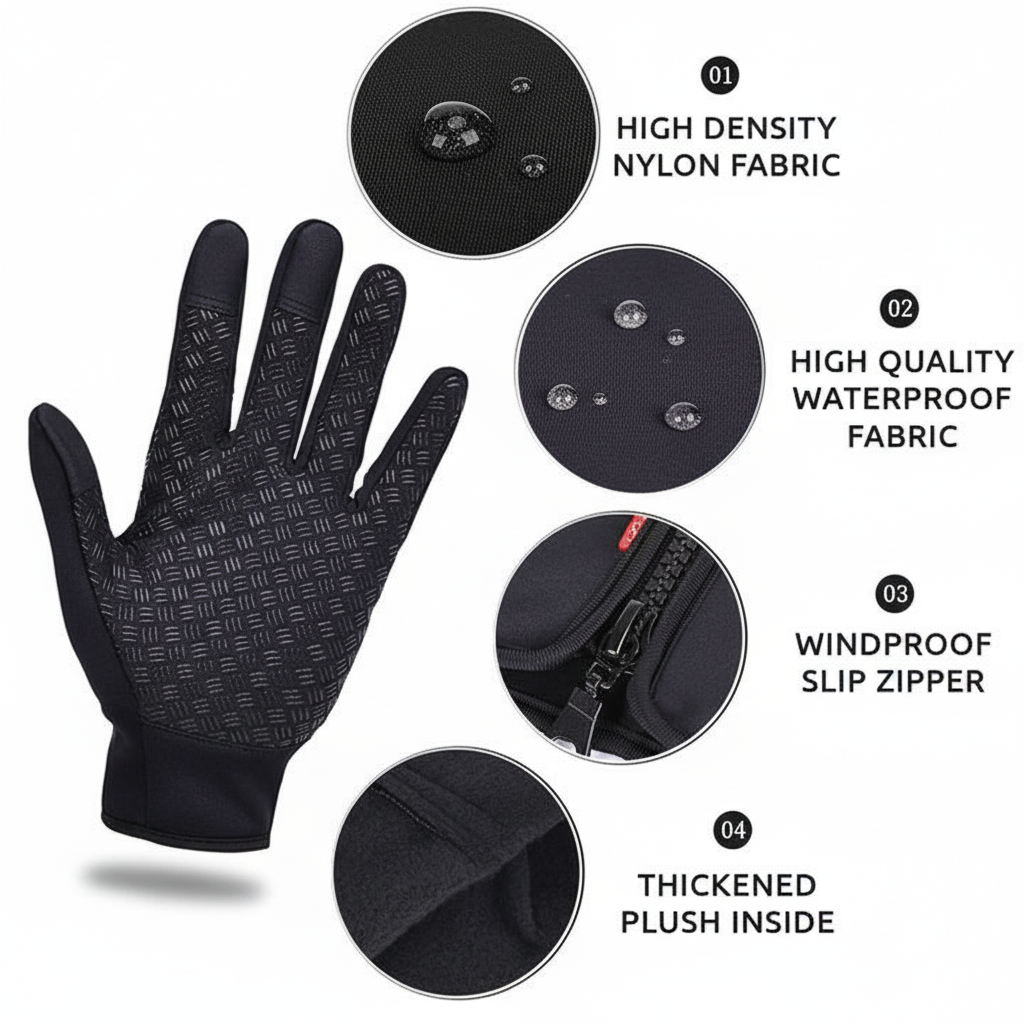 Touchscreen Thermal Gloves