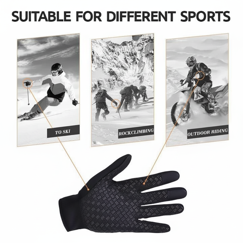 Touchscreen Thermal Gloves