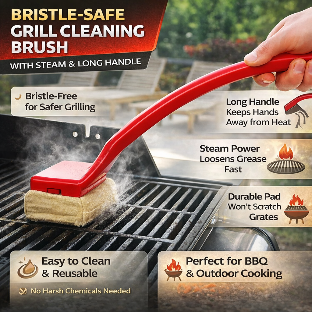 Steam Grill Cleaning Brush