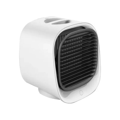 2-in-1 USB Desk Fan & Humidifier with Built-In LED Night Light & Auto Shut-Off Safety