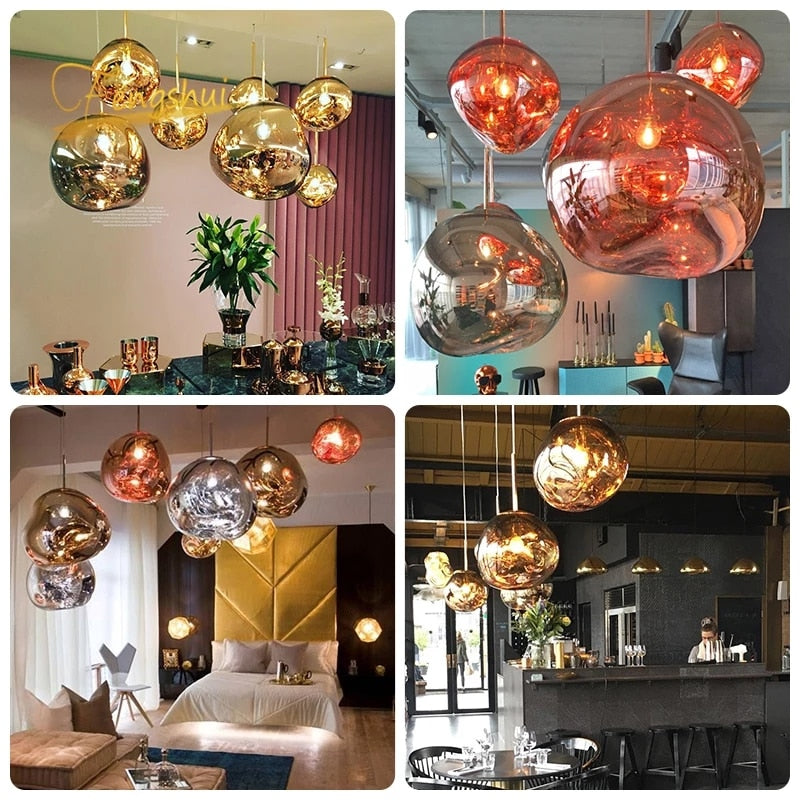 Modern LED Pendant Light in Metal and PVC, Minimalist Ceiling Light for Kitchens and Dining Rooms