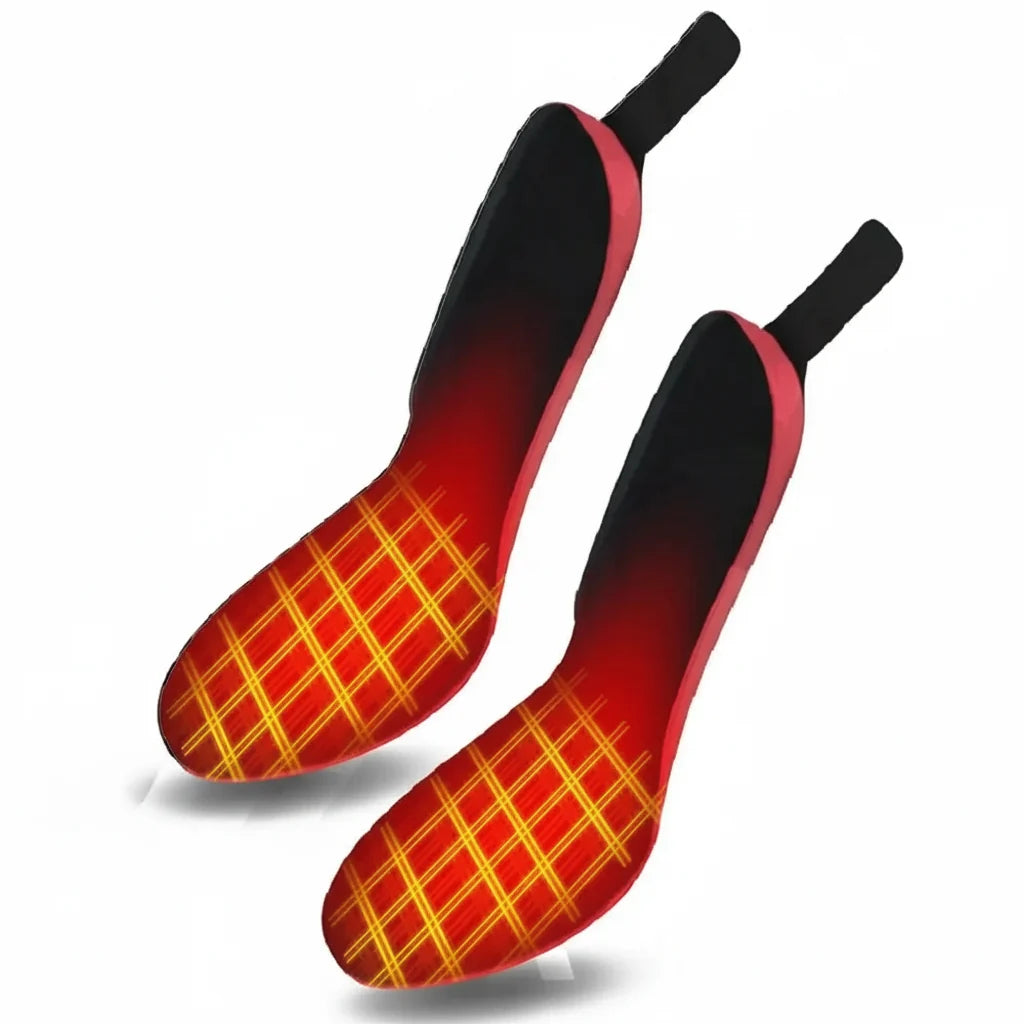 Heated Insoles - Rechargeable Wireless Remote Control, Carbon Fiber Winter Warmers