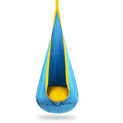 Cotton Blend Hammock for Garden and Home with Included Hanging Mounting Set, Four Colours