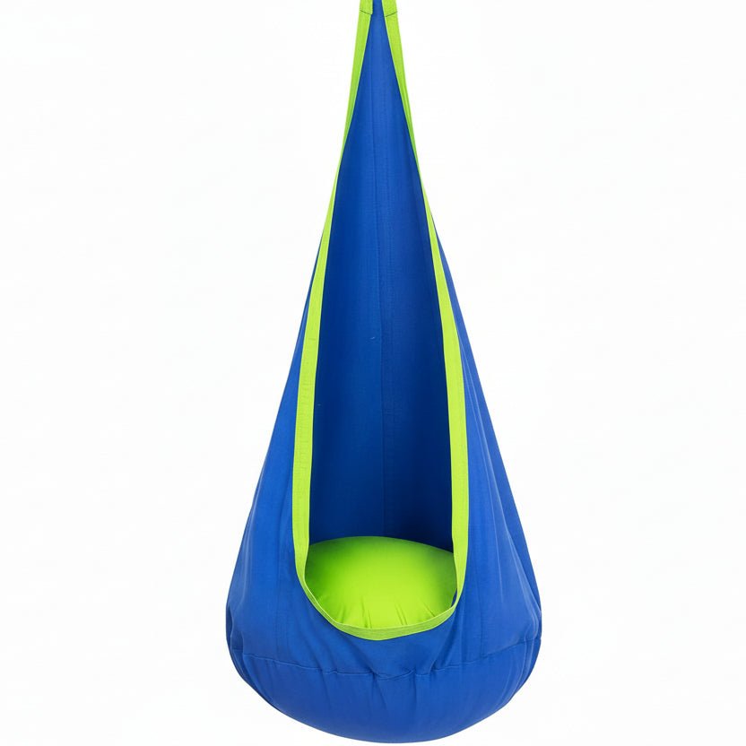 Cotton Blend Hammock for Garden and Home with Included Hanging Mounting Set, Four Colours