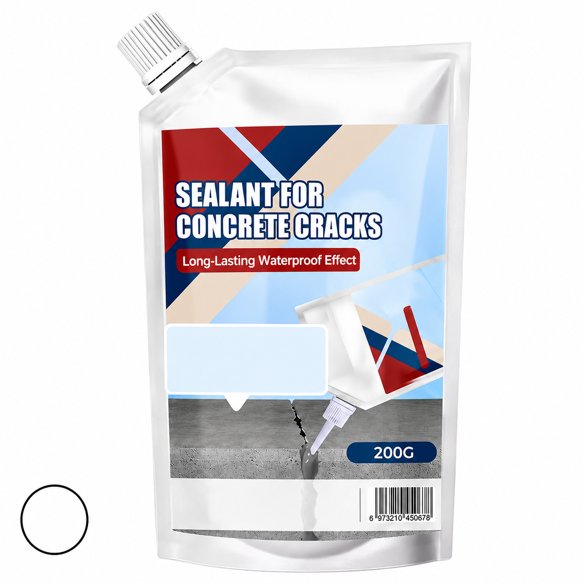 High-Performance Waterproof Sealant for Concrete Cracks, Weather-Resistant Formula