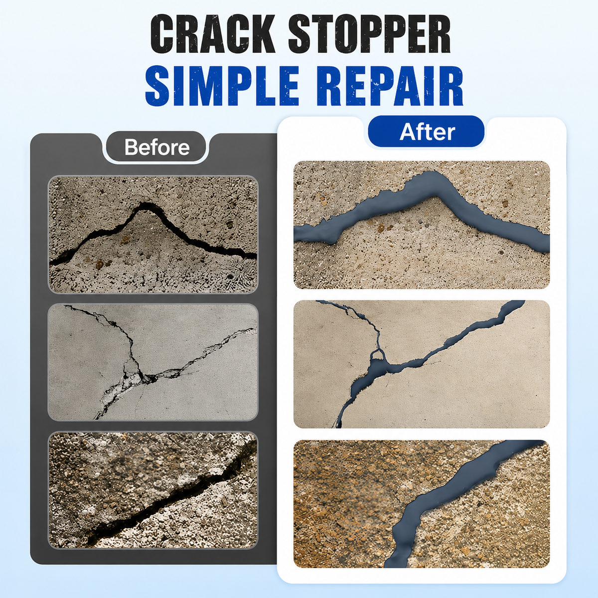High-Performance Waterproof Sealant for Concrete Cracks, Weather-Resistant Formula