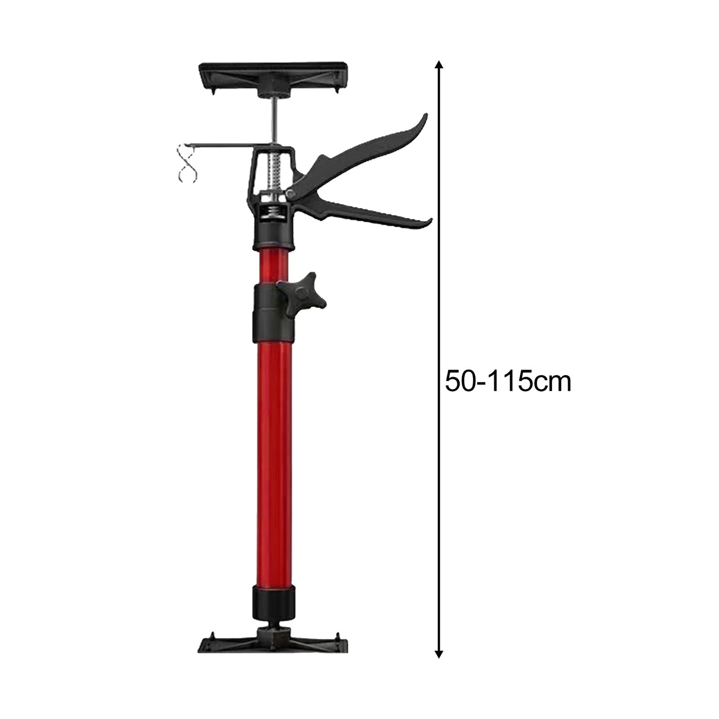 Steel Telescopic Cabinet Support Pole, Supports Up to 66 Lbs Per Rod, Set of 1 or 2