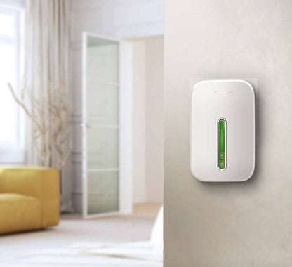 Wireless Battery-Free Smart Doorbell with 120m Range and Kinetic Energy Button, IP44