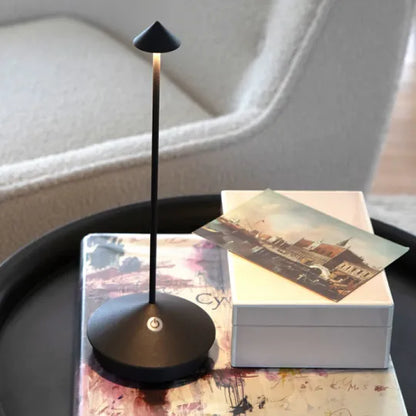 Wireless Dimmable LED Lamp with Rechargeable Battery and Touch Control Operation